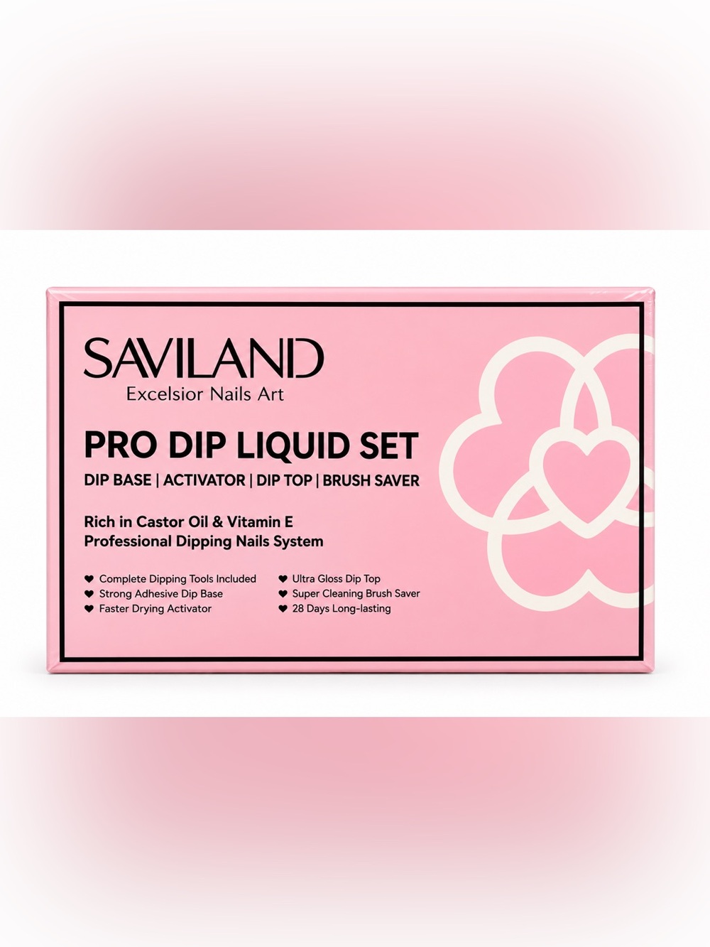 Saviland Pro Dip Liquid Set, featuring a professional dipping nails system